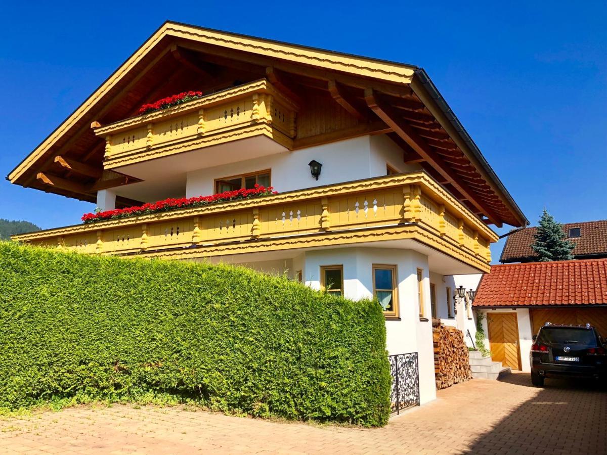 Ferienwohnung Mit Bergblick Unterammergau Exterior foto
