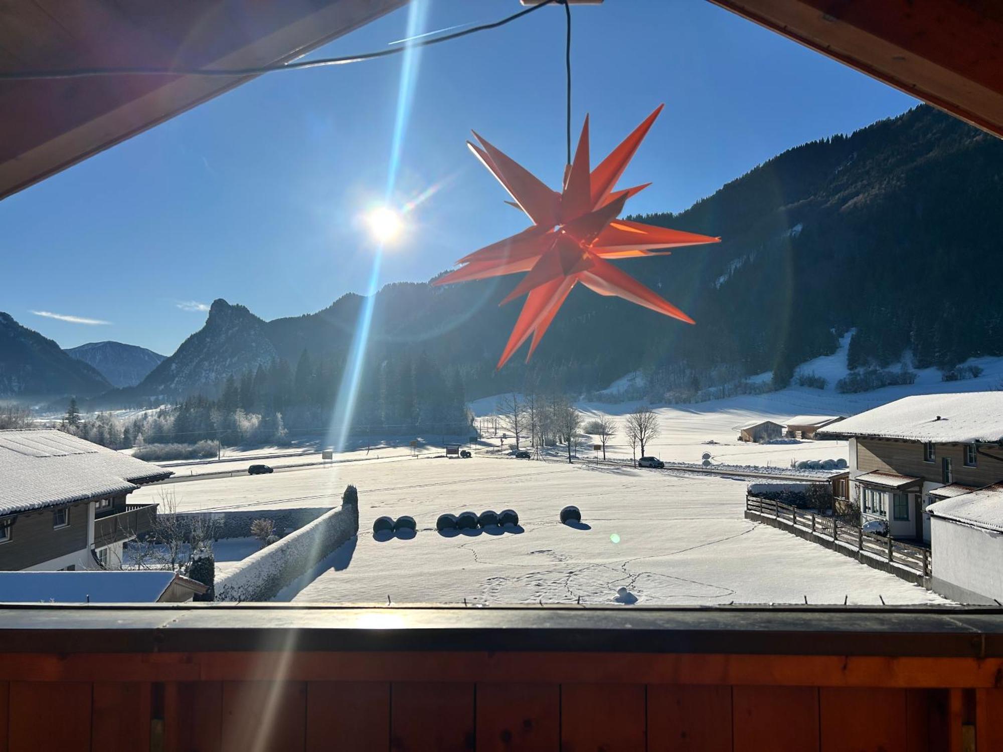 Ferienwohnung Mit Bergblick Unterammergau Exterior foto